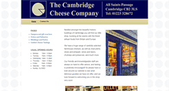 Desktop Screenshot of cambridgecheese.com